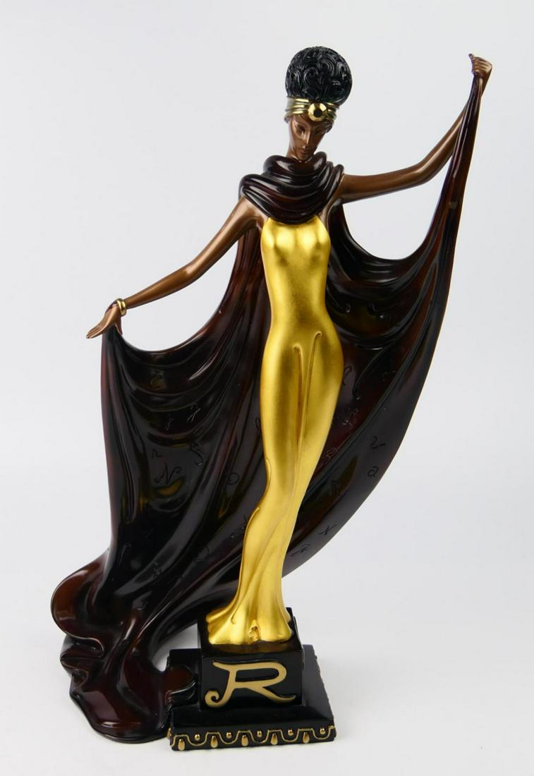 ERTE "ALPHABET LADY" BRONZE SCULPTURE (1 of 9)