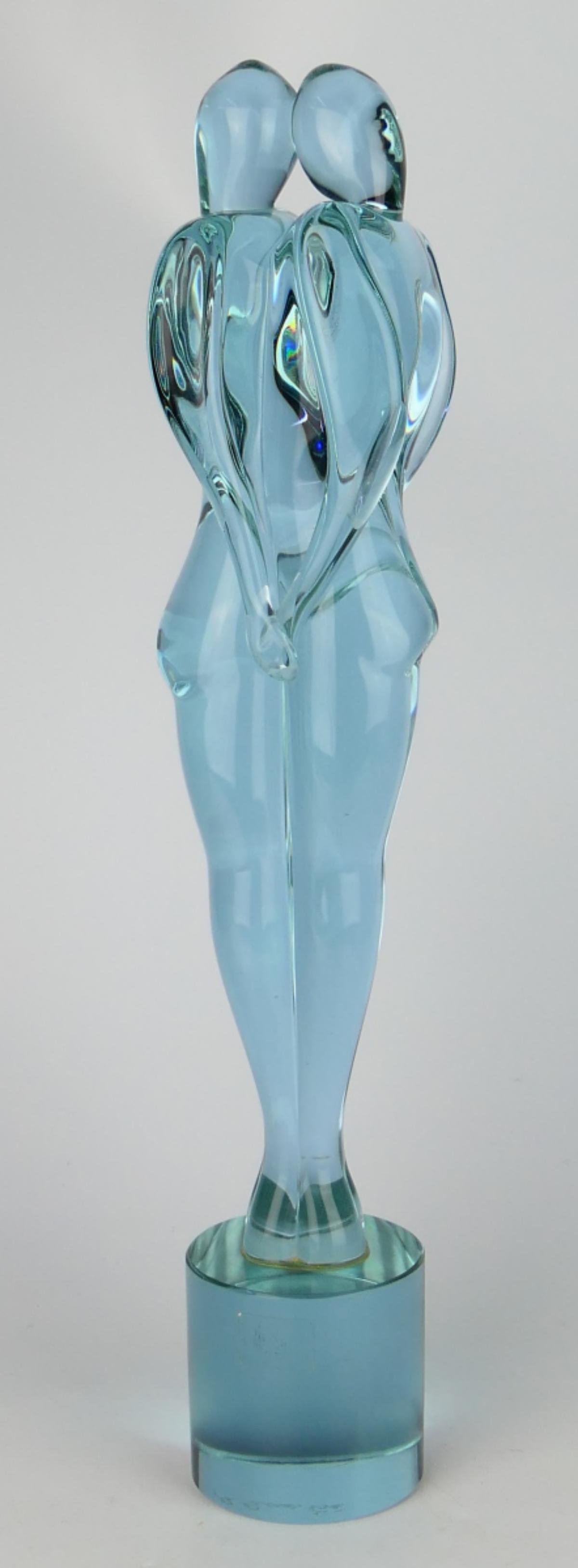 RARE R. ANATRA  ALEXANDRITE GLASS NUDES DANCING (1 of 10)