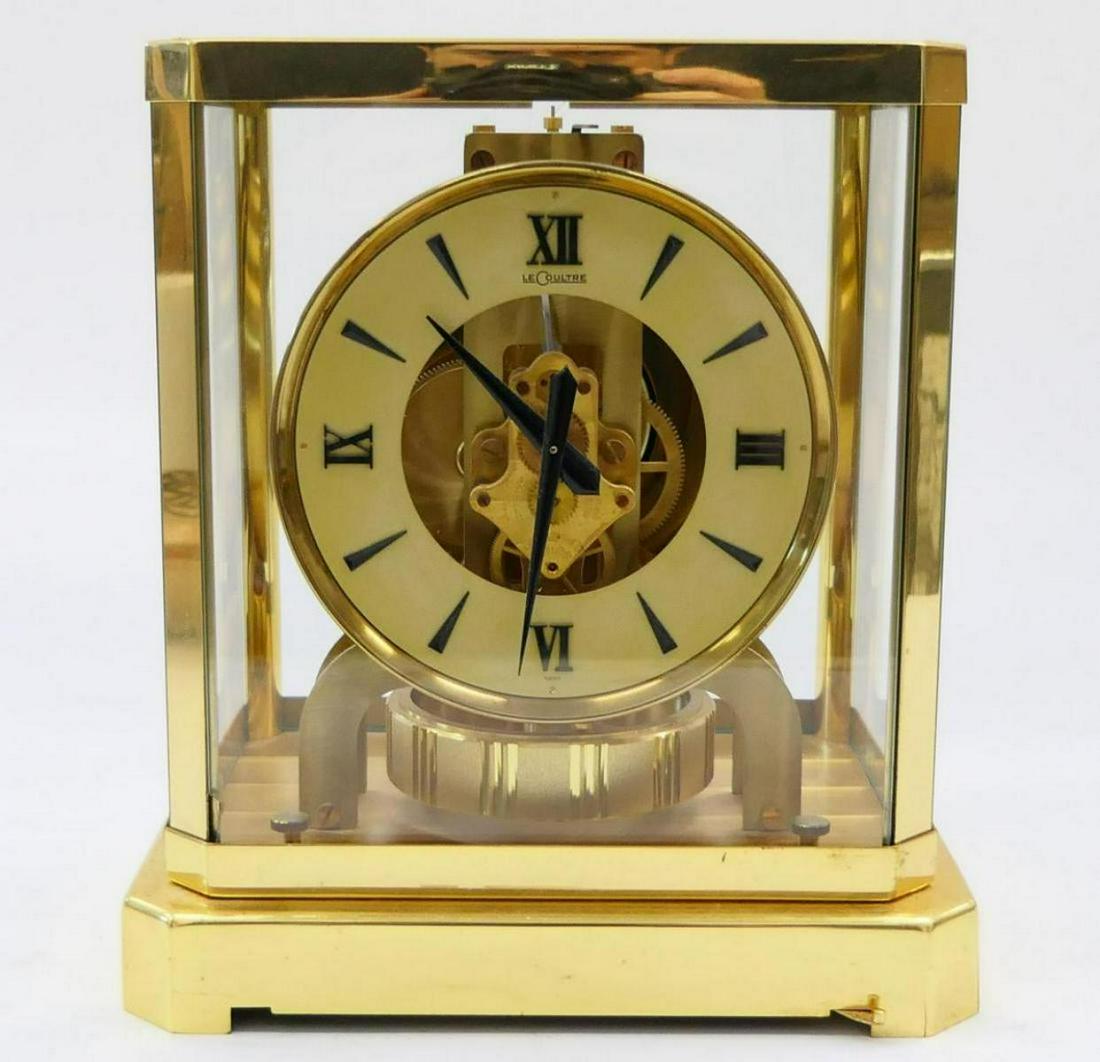 JAEGER LECOULTRE ATMOS BRASS CASE MANTEL CLOCK (1 of 6)