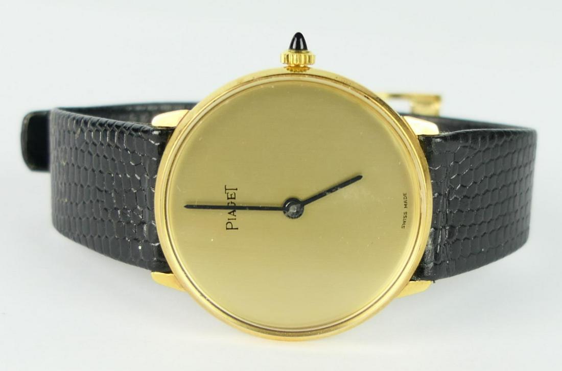 LADIES PIAGET 18KT YELLOW GOLD WATCH ORIGINAL BAND (1 of 1)