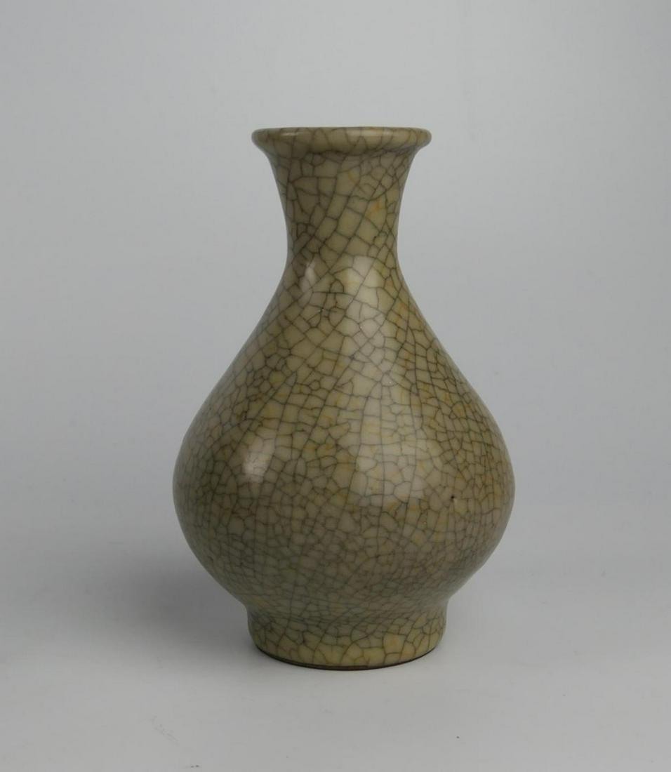 CHINESE KO WARE PEAR VASE (1 of 7)