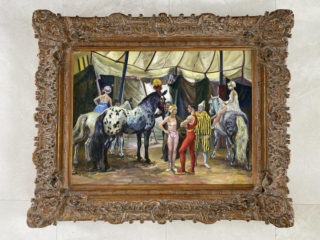 AFTER DAME KNIGHT (ENGLISH 1877-1970) OIL / CANVAS (1 of 4)