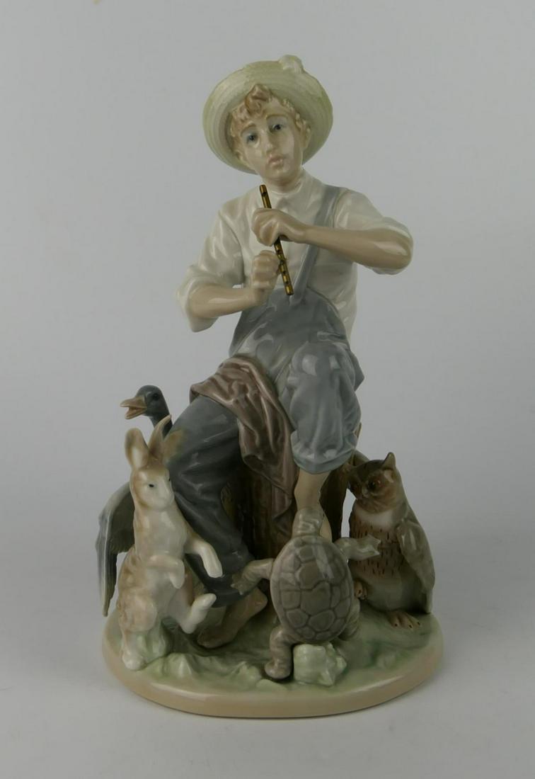 LLADRO ROCKWELL "SPRINGTIME OF 27" WITH PAPERS (1 of 5)