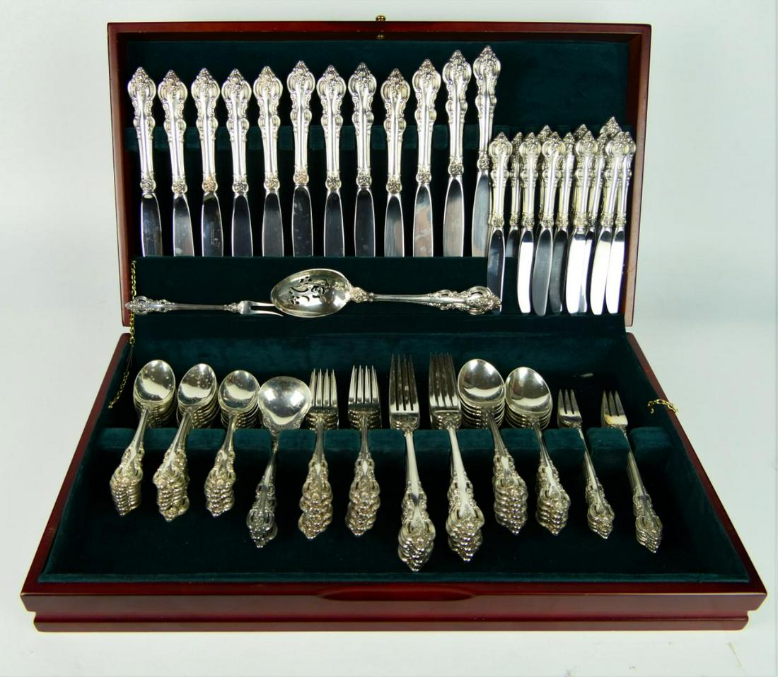 TOWLE EL GRANDE SERVICE FOR 12 (99) STERLING SET (1 of 4)