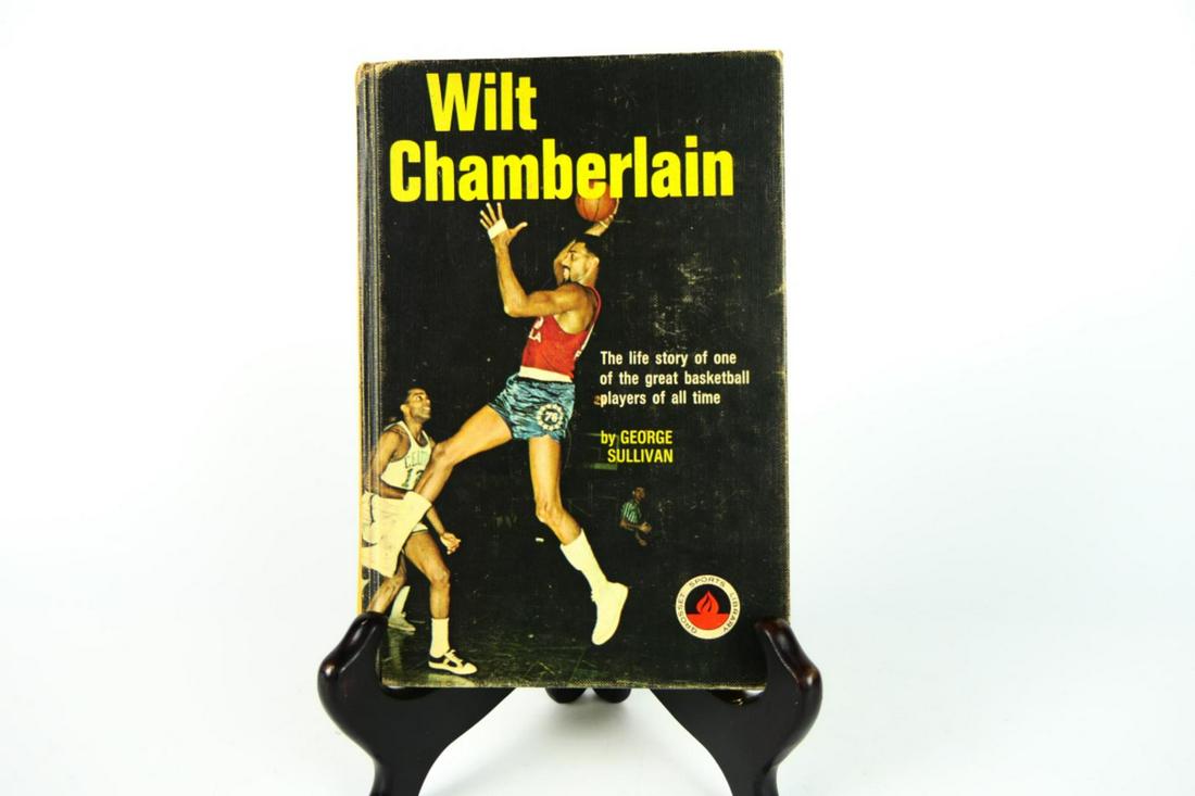 WILT CHAMBERLAIN BOOK BY SULLIVAN SIGNED BY WILT (1 of 5)