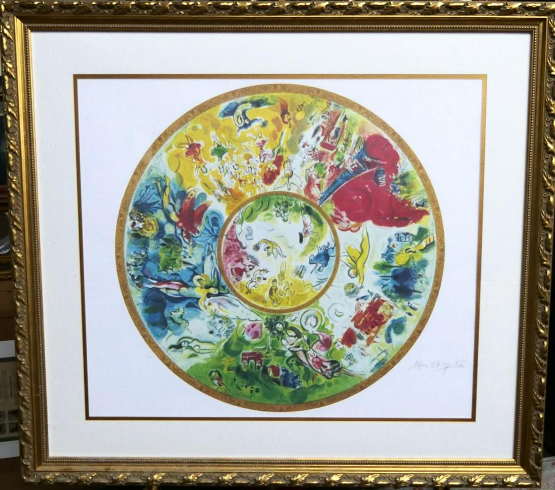 Marc Chagall Lovers Over Paris, I 29 Of 500