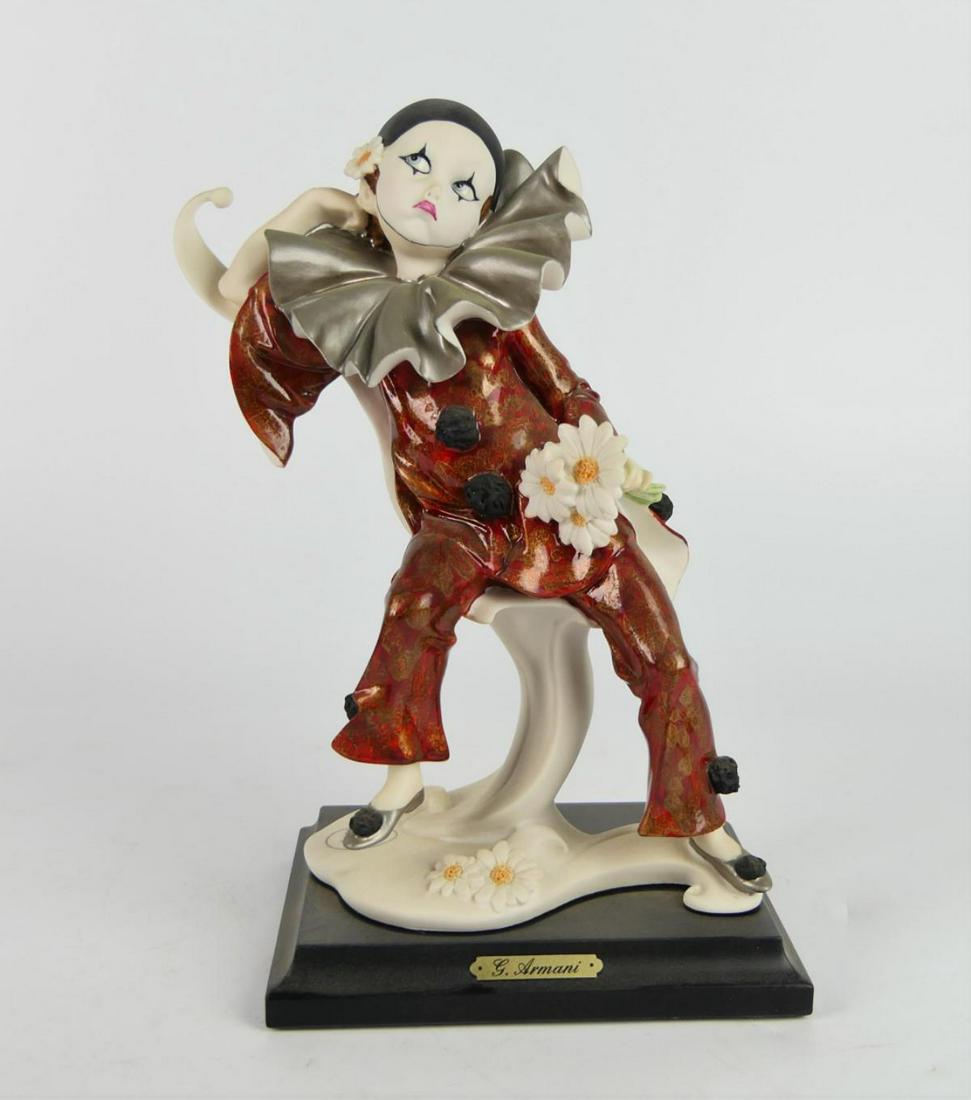 GIUSEPPE ARMANI 9 1/2" PORCELAIN FIGURE: GIUSEPPE ARMANI 9 1/2" PORCELAIN FIGURE