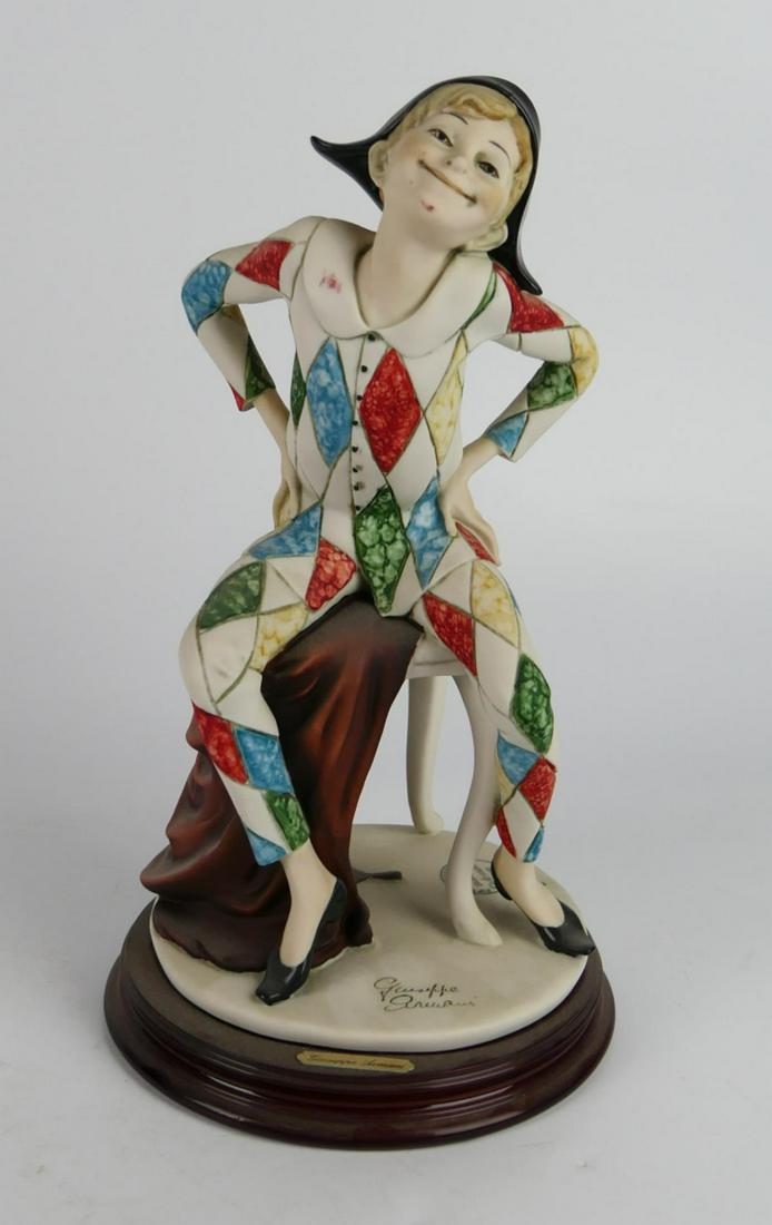 GIUSEPPE ARMANI 490 LADY HARLEQUIN: Measures - 11.5" h.