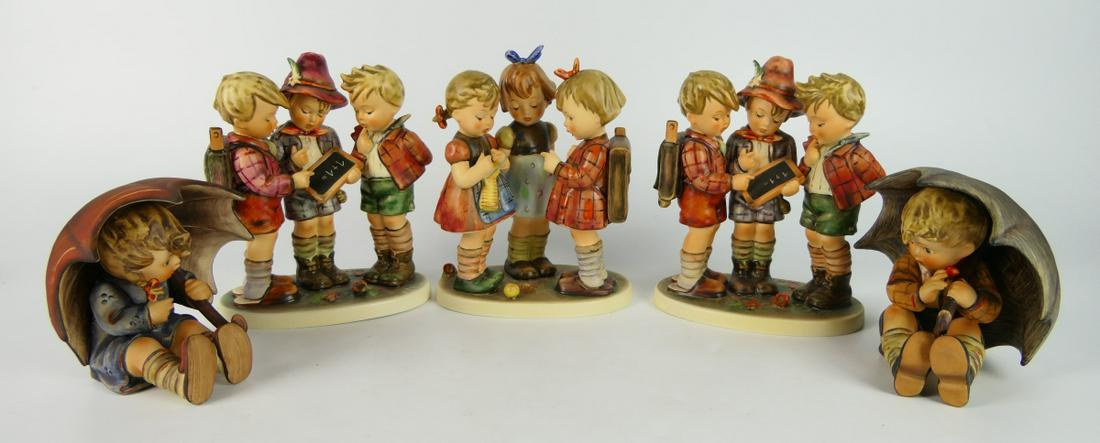 (5) HUMMEL PORCELAIN FIGURES (1 of 5)