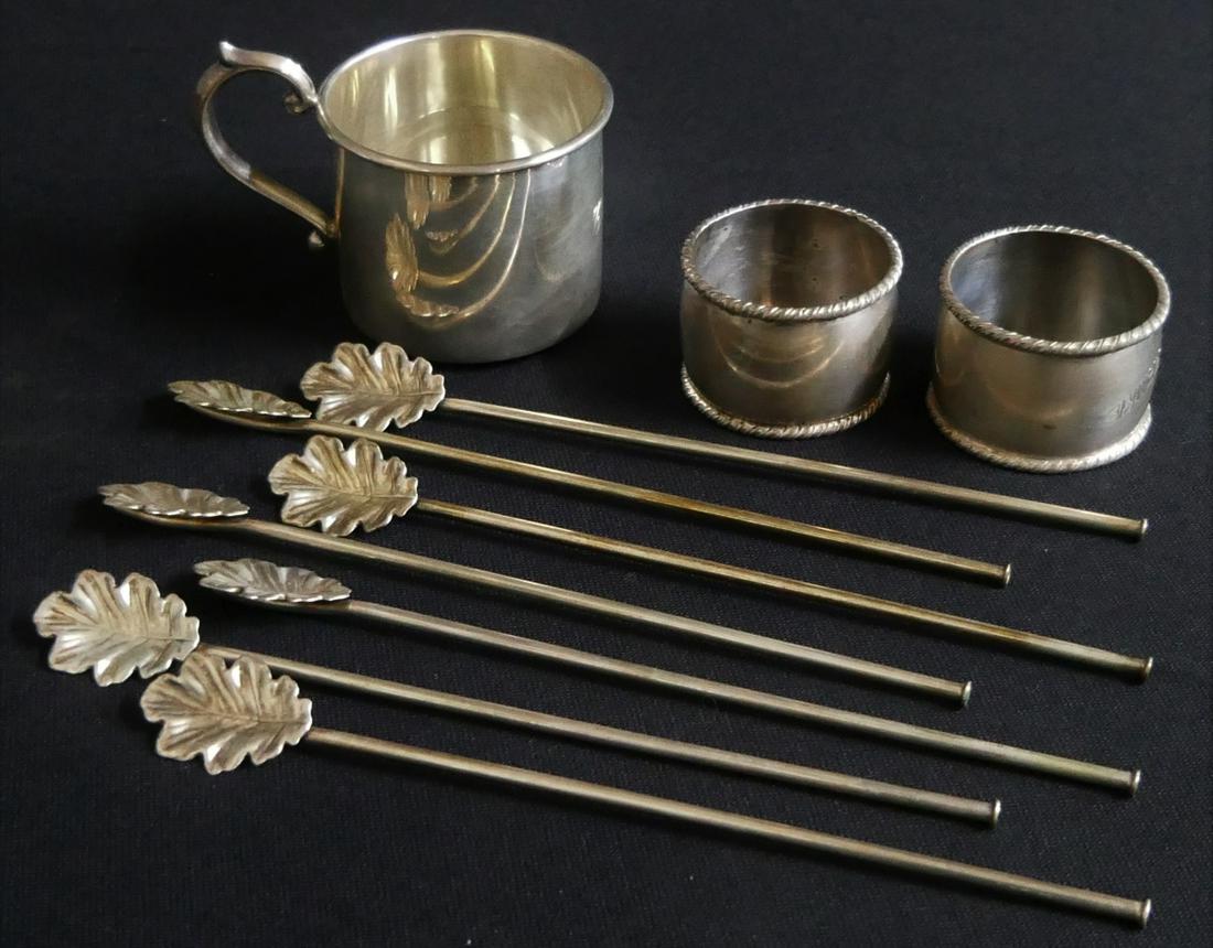 STERLING SILVER OBJECTS D'ART LOT (1 of 4)