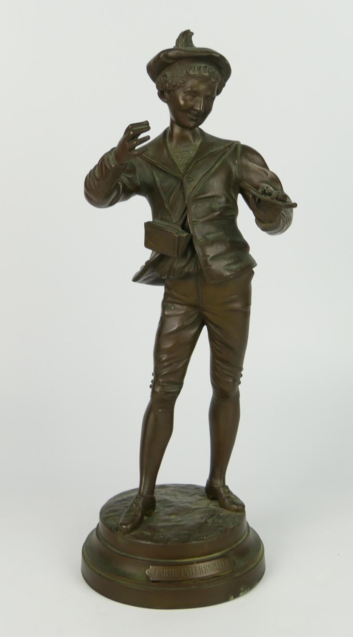 ADOLPH JEAN LAVERGNE ANTIQUE BRONZE (1 of 8)