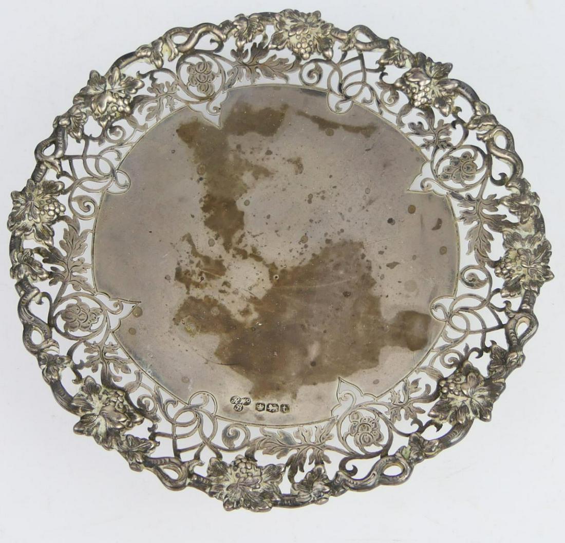 ANTIQUE ORNATE ENGLISH SHEFFIELD STERLING COMPOTE (1 of 5)