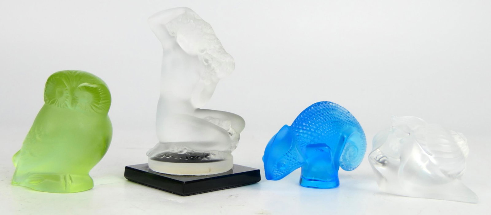 4 PIECE LALIQUE COLLECTION LOT (1 of 6)