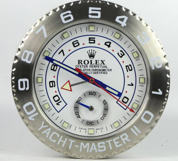 Rolex Yacht Master Ii Dealers Wall Clock