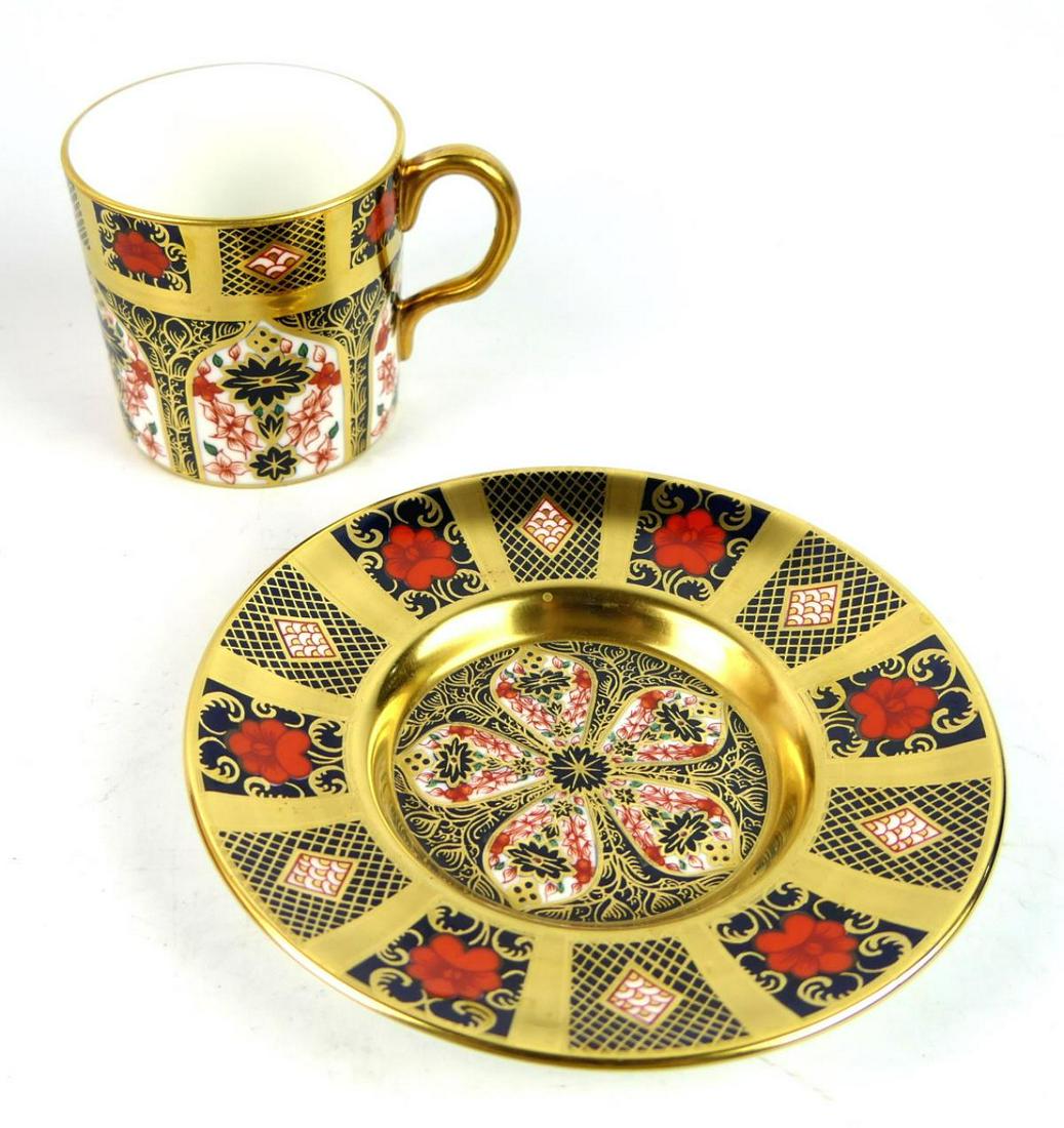 6 ROYAL CROWN DERBY OLD IMARI TEACUP & SAUCER SETS (1 of 6)