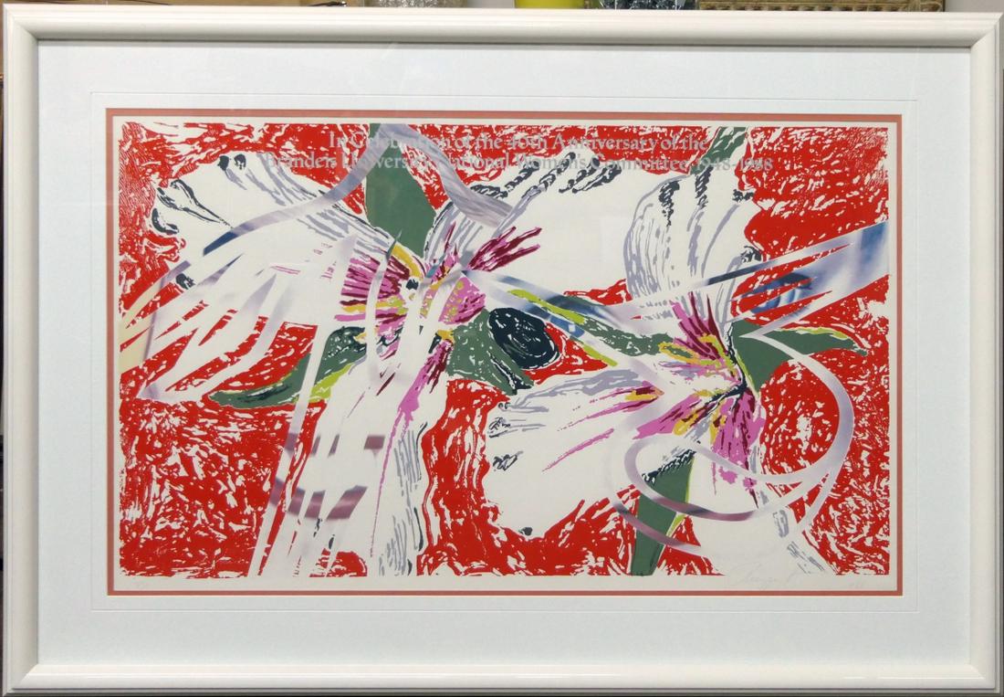 1988 JAMES ROSENQUIST "Brandeis University" 34/250 (1 of 5)