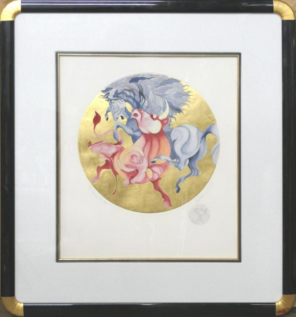 GUILLAUME AZOULAY SERIGRAPH SILKSCREEN "TAURUS" (1 of 6)