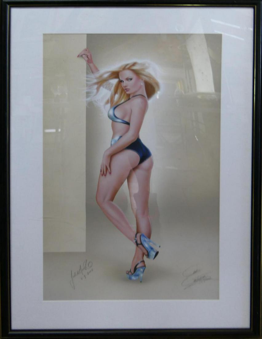 CARLOS CARTAGENA (GUATEMALA B1960) "JODIE MOORE" (1 of 4)