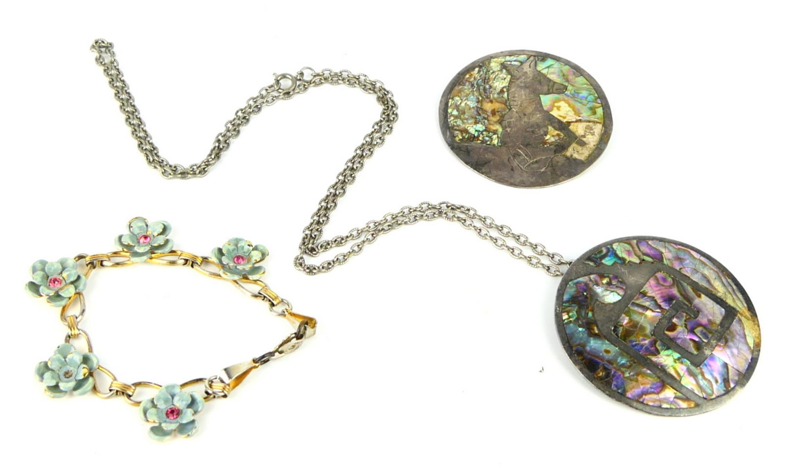 VINTAGE TAXCO STERLING JEWELRY LOT (1 of 5)