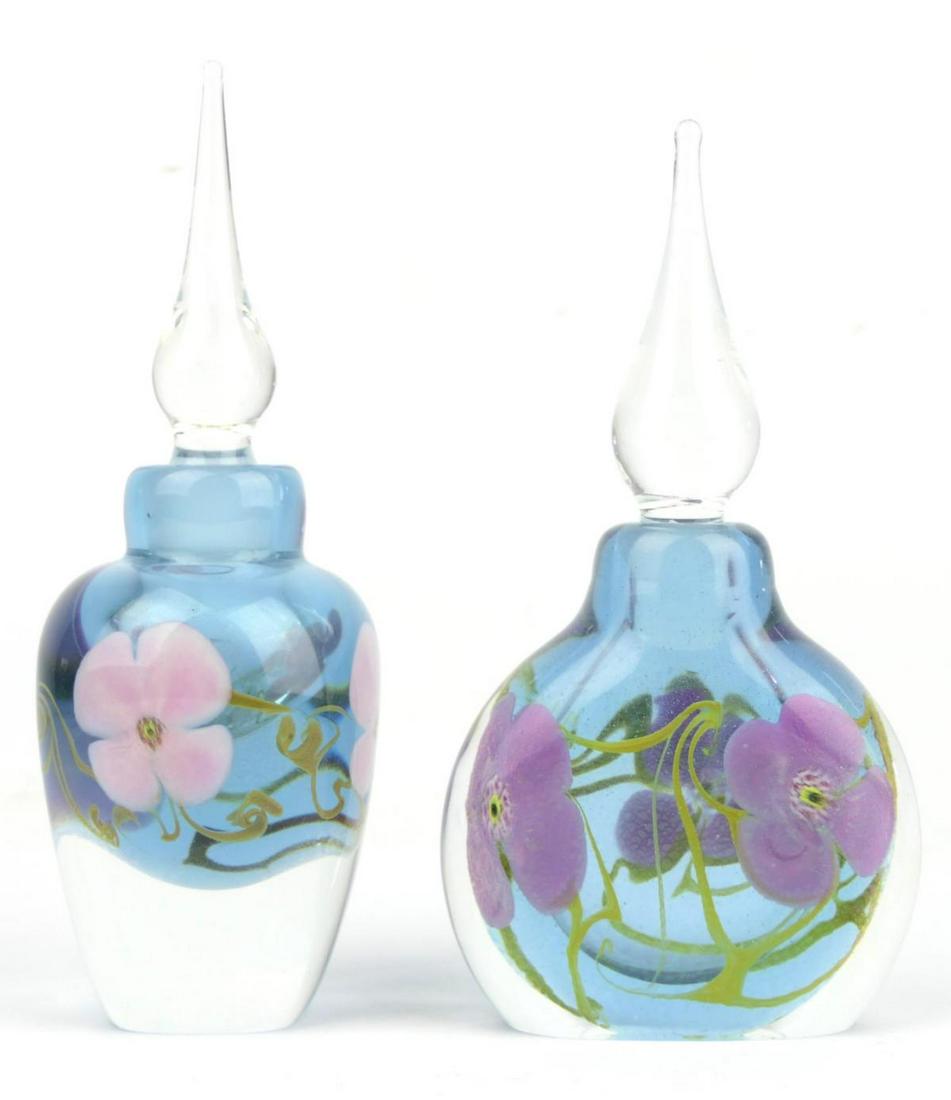 2 PC VANDERMARK STUDIO ART GLASS 6' PERFUMES (1 of 6)