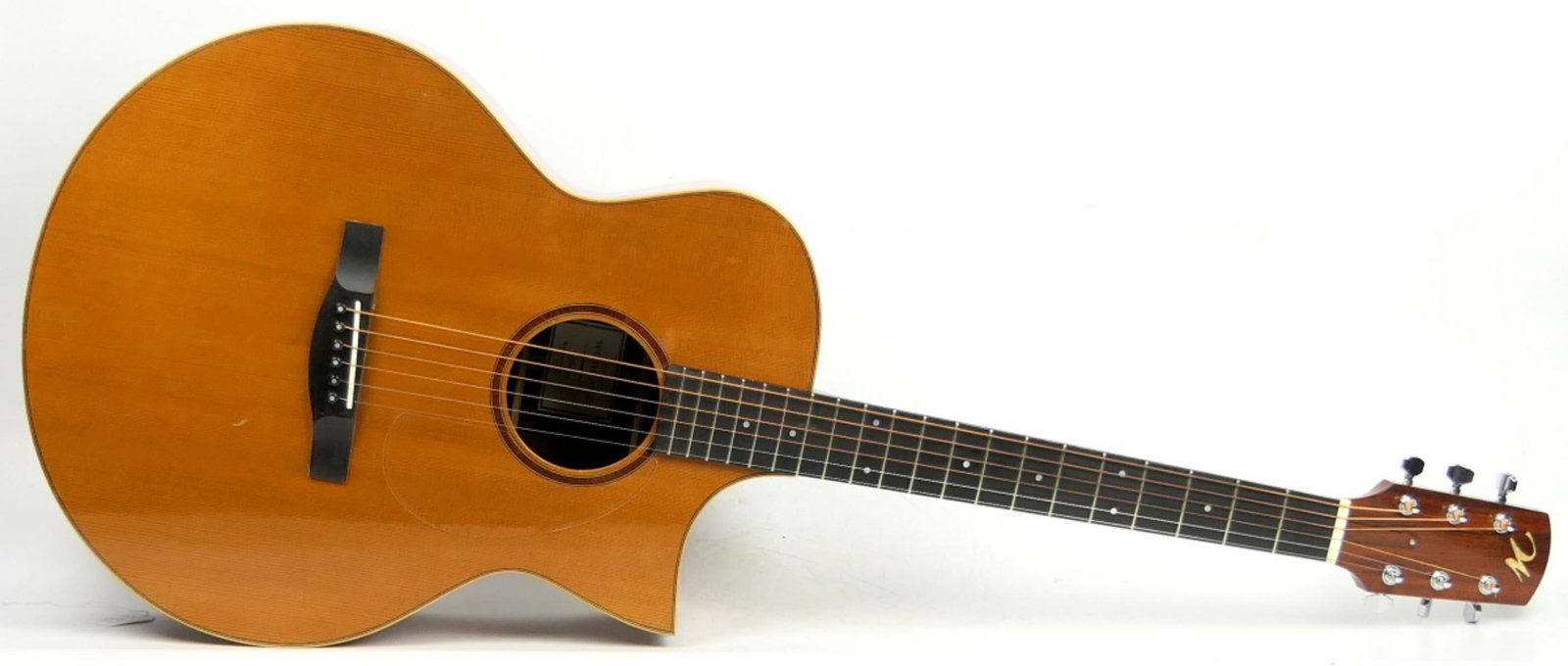 JAMES WORLAND ACOUSTIC GUITAR W/ CASE (1 of 10)