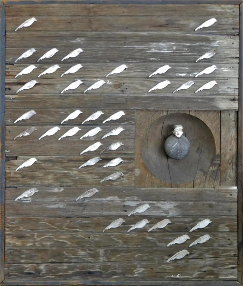 SOTHEBY'S VARUJAN BOGHOSIAN ORIGINAL WALL SCULPTURE (1 of 12)