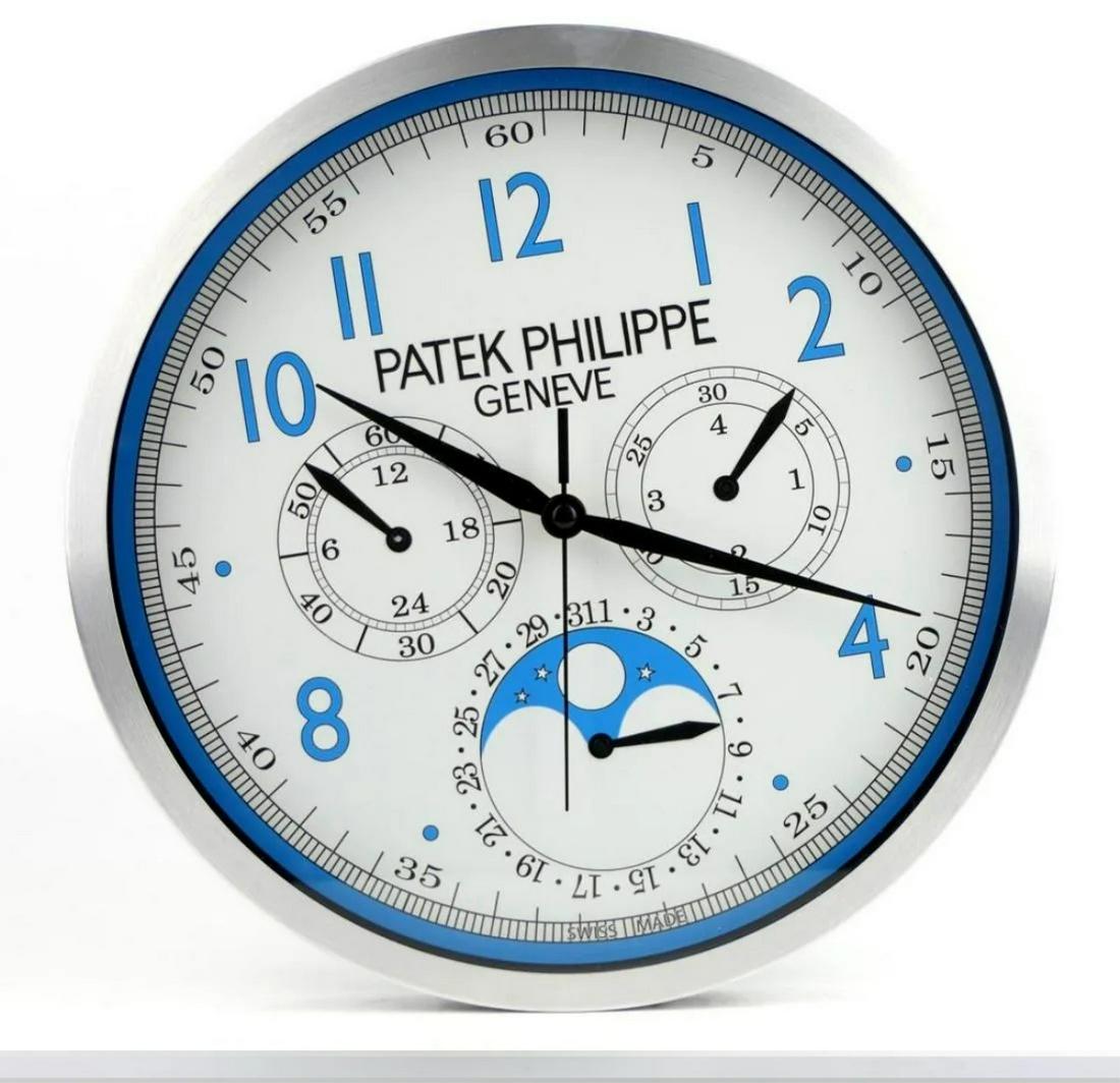 Patek philippe wall clock replica new arrivals