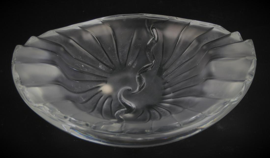 LALIQUE CIGAR ASHTRAY NANCY CENDRIER (1 of 2)