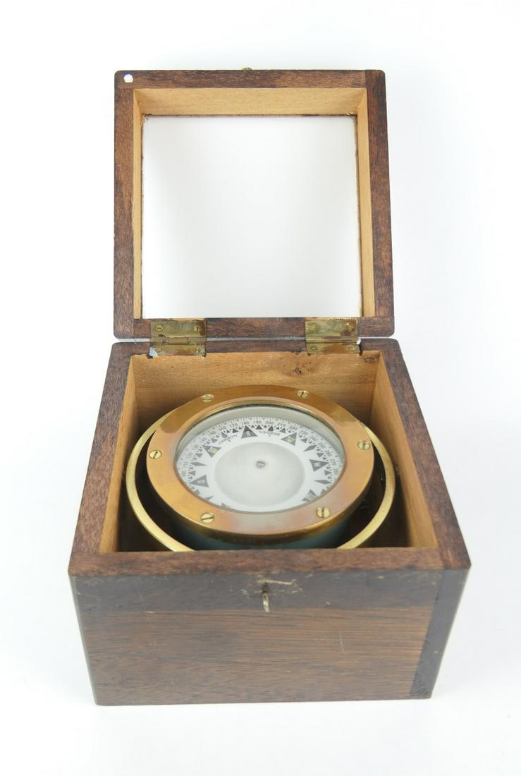 BERGEN NAUTIK NORWAY NAUTICAL SHIPS COMPASS INBOX (1 of 4)