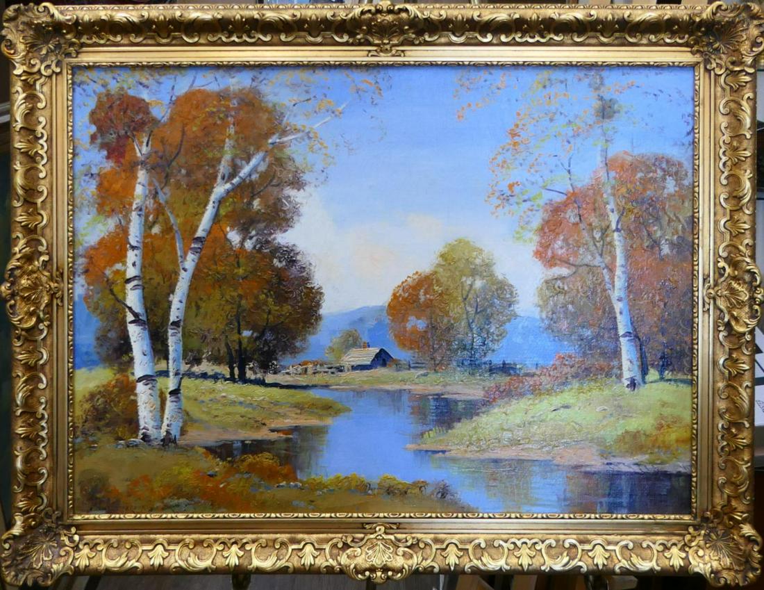 ERNEST FREDERICKS (USA 1877-1959) WISCONSIN BIRCH (1 of 9)