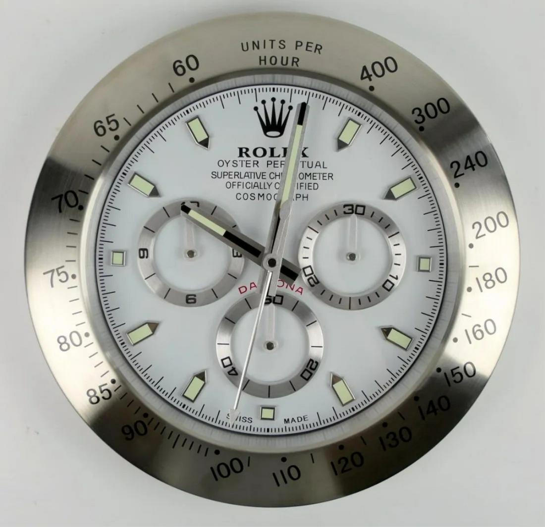 ROLEX DAYTONA DEALERS WALL CLOCK (1 of 2)