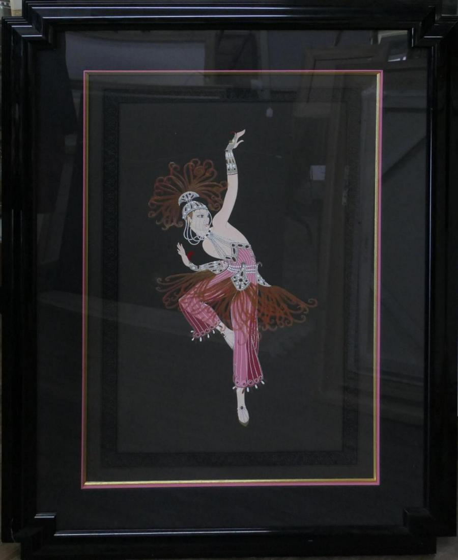 ERTE(1892-1990) "FIREBIRD" SERIGRAPH (1 of 3)