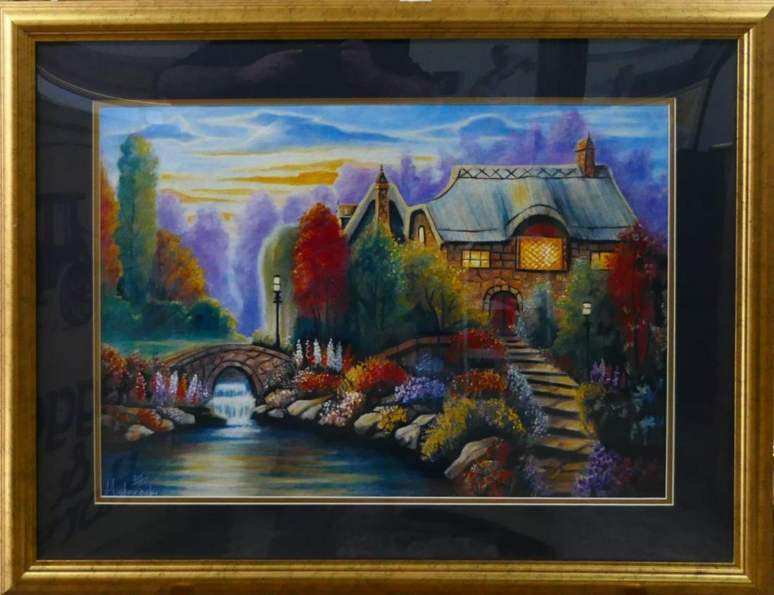 MICHAEL SHARINSKY (RUSSIA b1957) "LISA'S COTTAGE" (1 of 3)