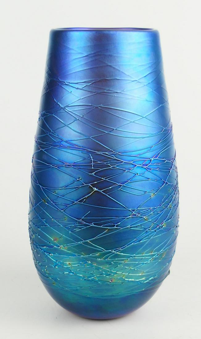 LOUIS COMFORT TIFFANY FAVRILE APPLIED GLASS VASE (1 of 7)