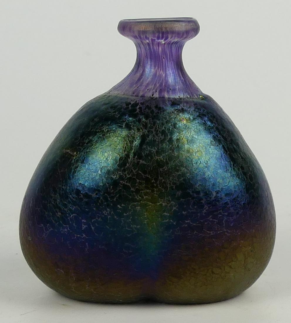 ANTIQUE LOUIS COMFORT TIFFANY FAVRILE SMALL BOTTLE (1 of 6)