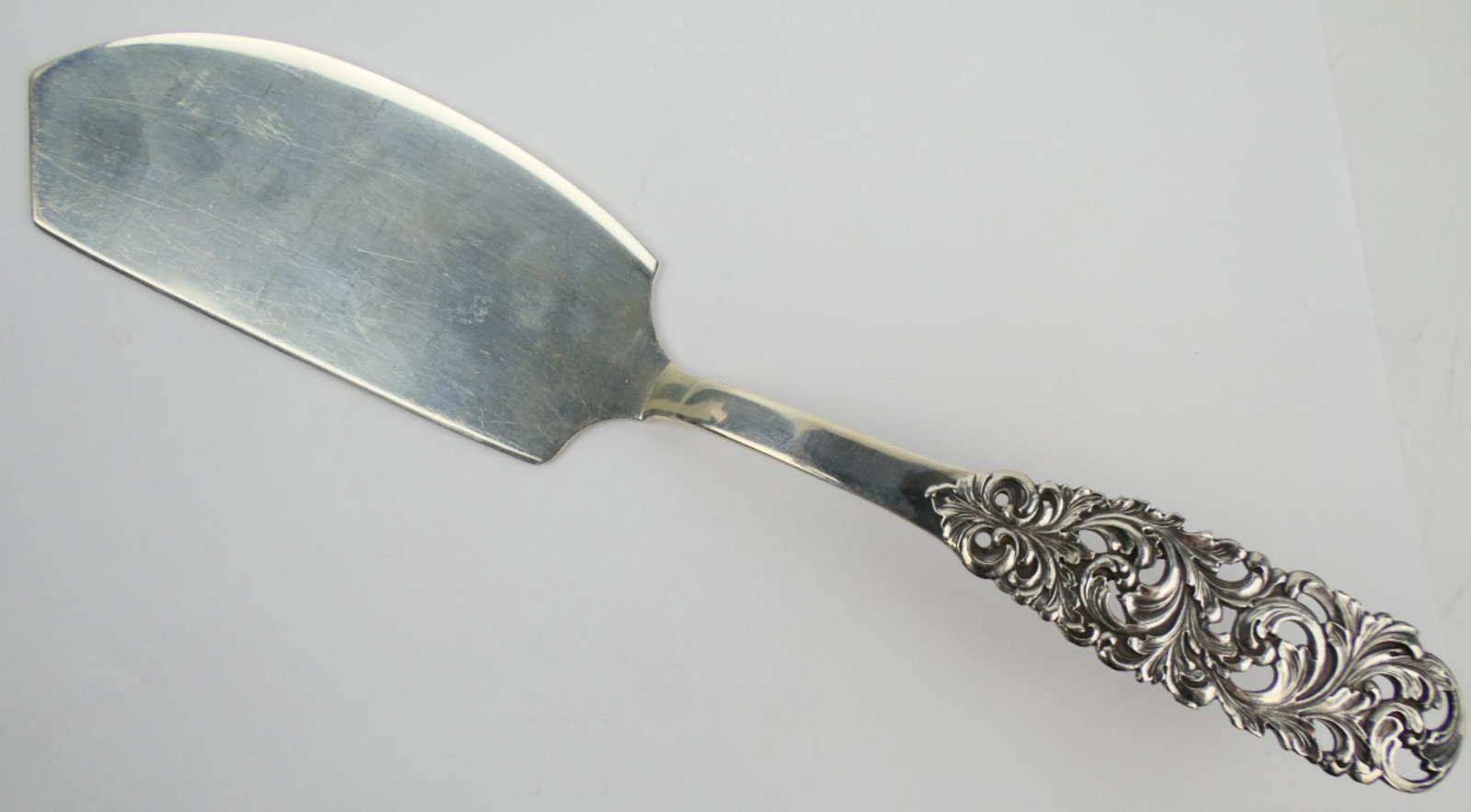 Vtg SAETHERS GULL NORWAY STERLING CAKE SERVER (1 of 3)