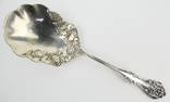 ANTIQUE SIMPSON STERLING "FATHER WIND" BERRY SPOON