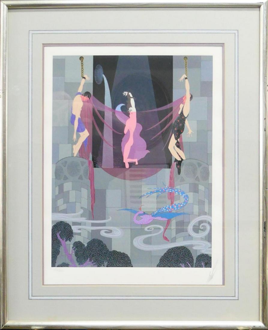 ERTE SERIGRAPH TITLED  CHASTE SUSANNA (1 of 3)