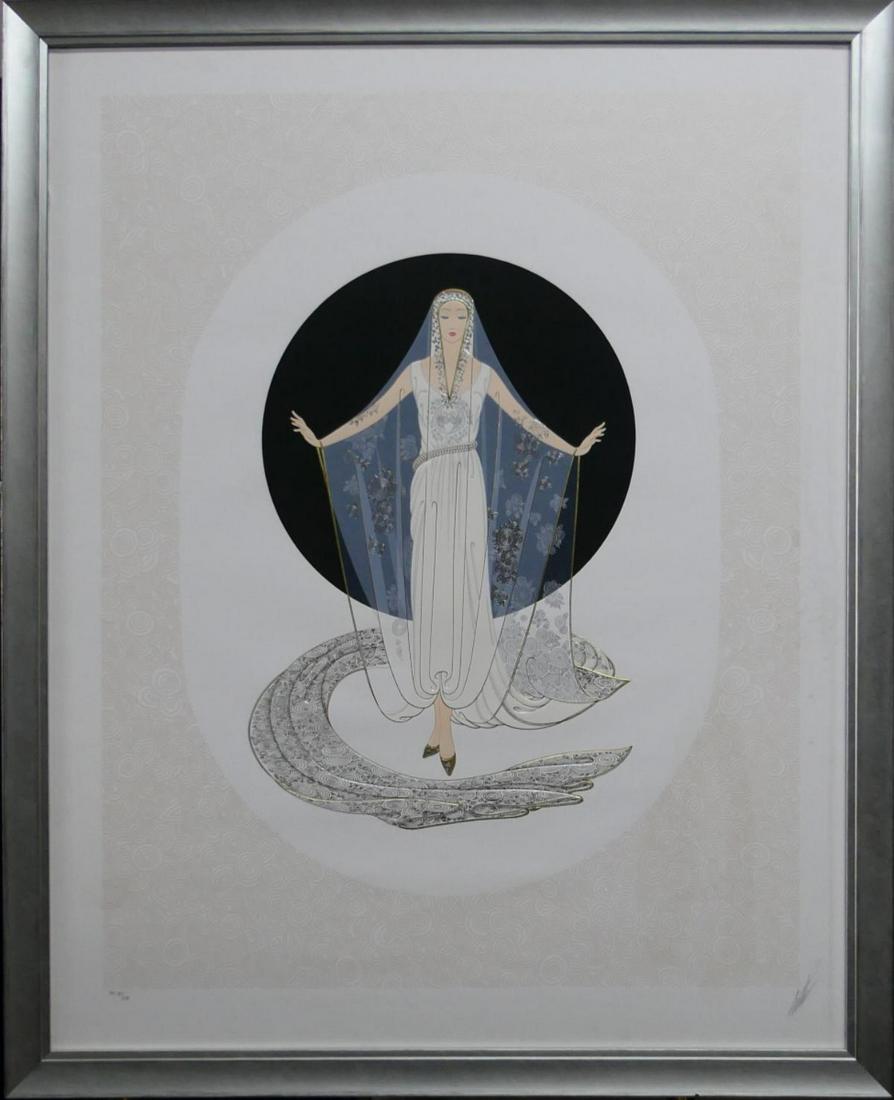 ERTE "JUNE BRIDES VEIL GOWN" SERIGRAPH (1 of 3)