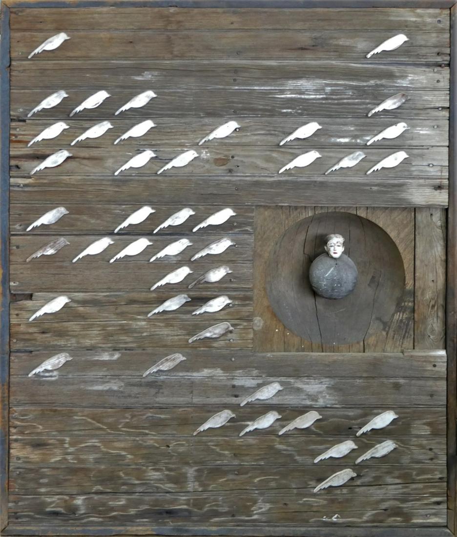 VARUJAN BOGHOSIAN ORIGINAL WALL SCULPTURE (1 of 12)