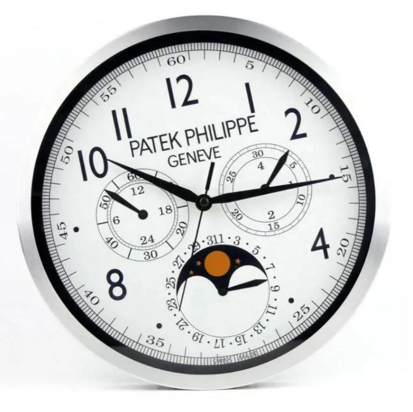 PATEK PHILIIPPE DEALER STYLE 12" WALL CLOCK (1 of 1)