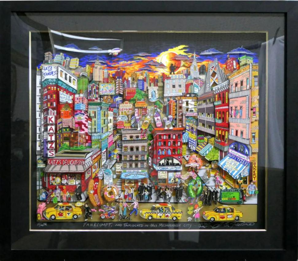 CHARLES FAZZINO 3D LIMITED EDITION 3D SERIGRAPH (1 of 4)