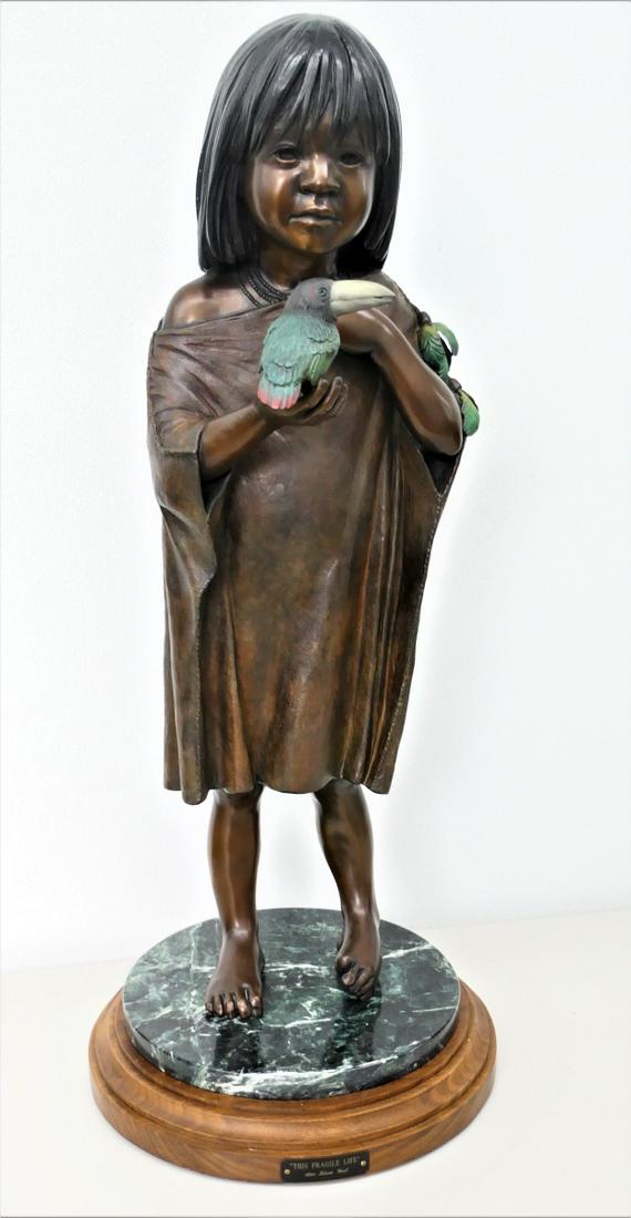 STAR LIANA YORK  "THIS FRAGILE LIFE" BRONZE (1 of 10)