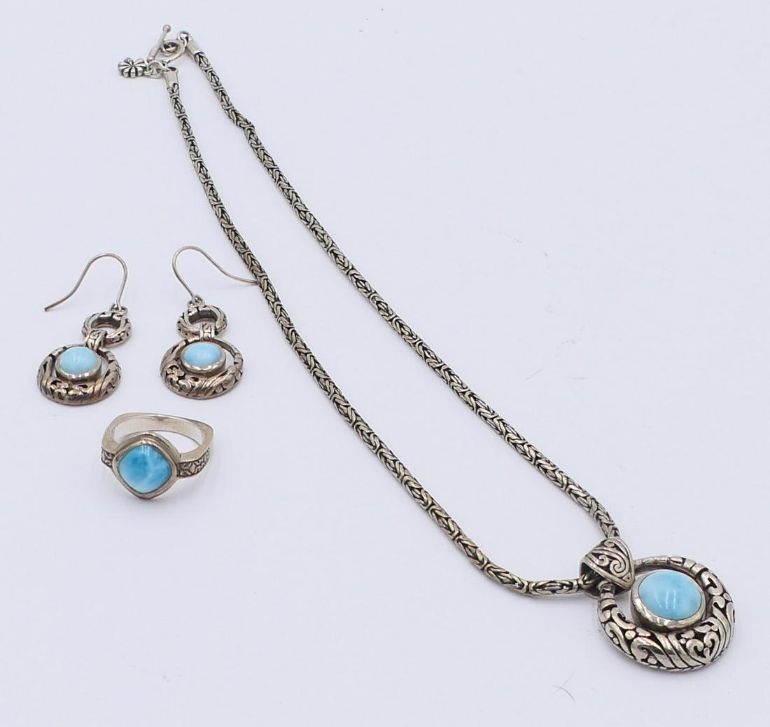 4PC JOHN HARDY STERLING SILVER SUITE (1 of 10)