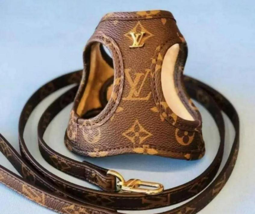LOUIS VUITTON SMALL DOG MONOGRAM HARNESS (1 of 1)