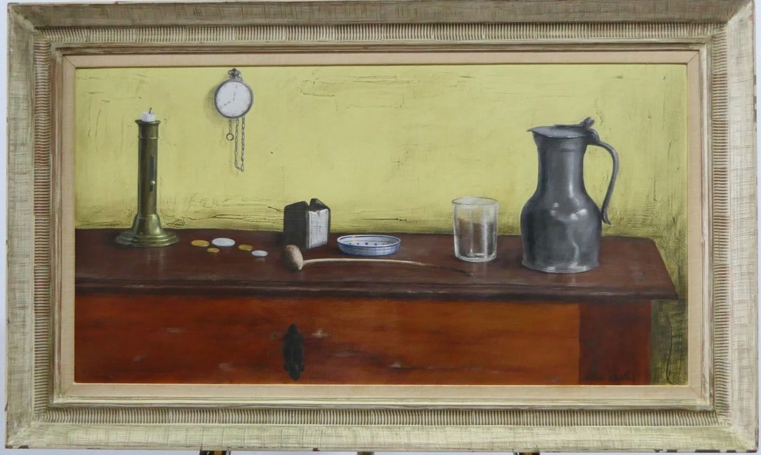 GEORGES COULON (1914-1990) STILL LIFE OIL/BOARD (1 of 3)
