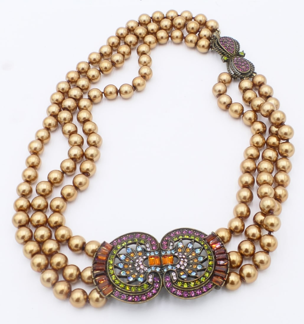 HEIDI DAUS RHINESTONE 16" NECKLACE (1 of 3)