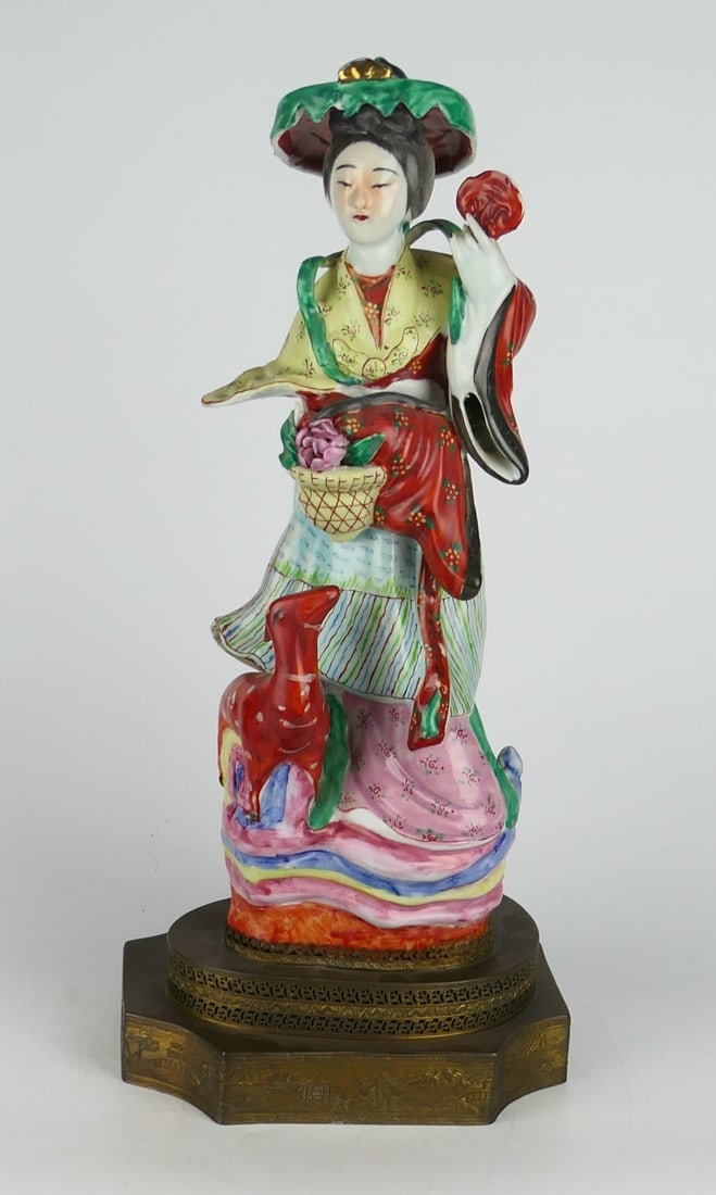 REPUBLIC PERIOD FAMILLE ROSE QUAN YIN SCULPTURE (1 of 7)
