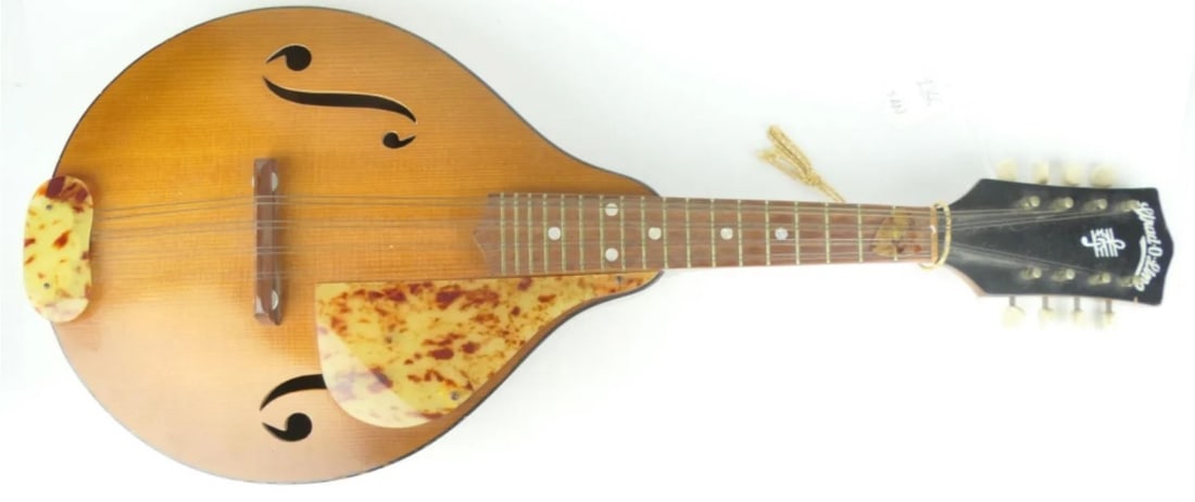 VINTAGE STRAD-O-LIN ACOUSTIC 8 STRING MANDOLIN (1 of 2)