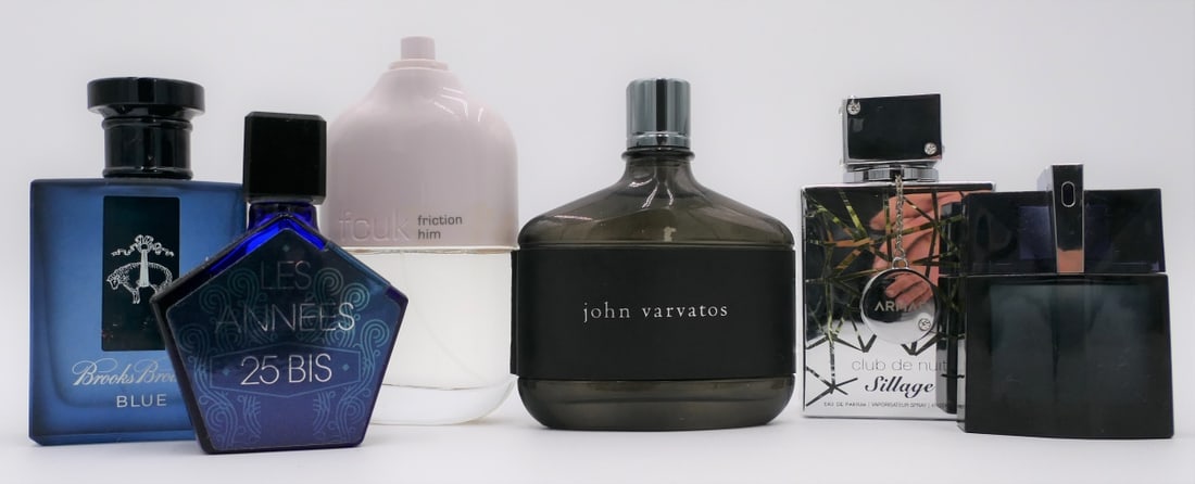 6 ASSORTED UNISEX  PERFUME/COLOGNE (1 of 2)